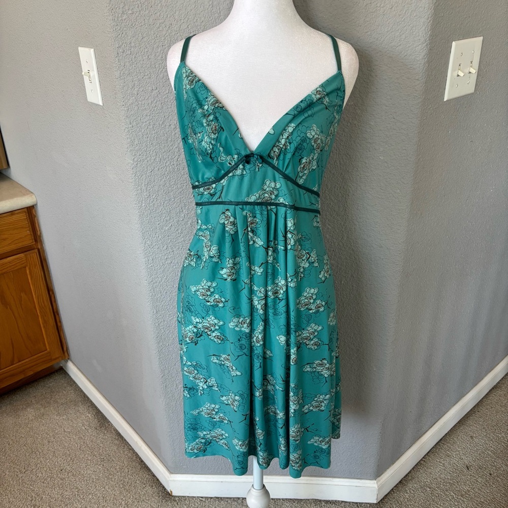 Ambrielle Teal Floral Lingerie